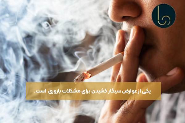 یکی از عوارض سیگار کشیدن برای مشکلات باروری  است. 