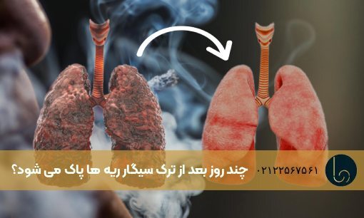 ریه بعد از ترک سیگار! چند روز بعد از ترک سیگار ریه ها پاک می شود؟